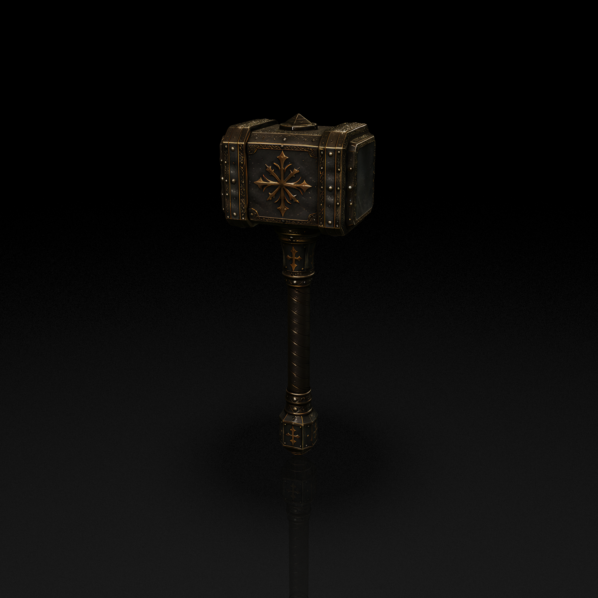 Ornate War Hammer
