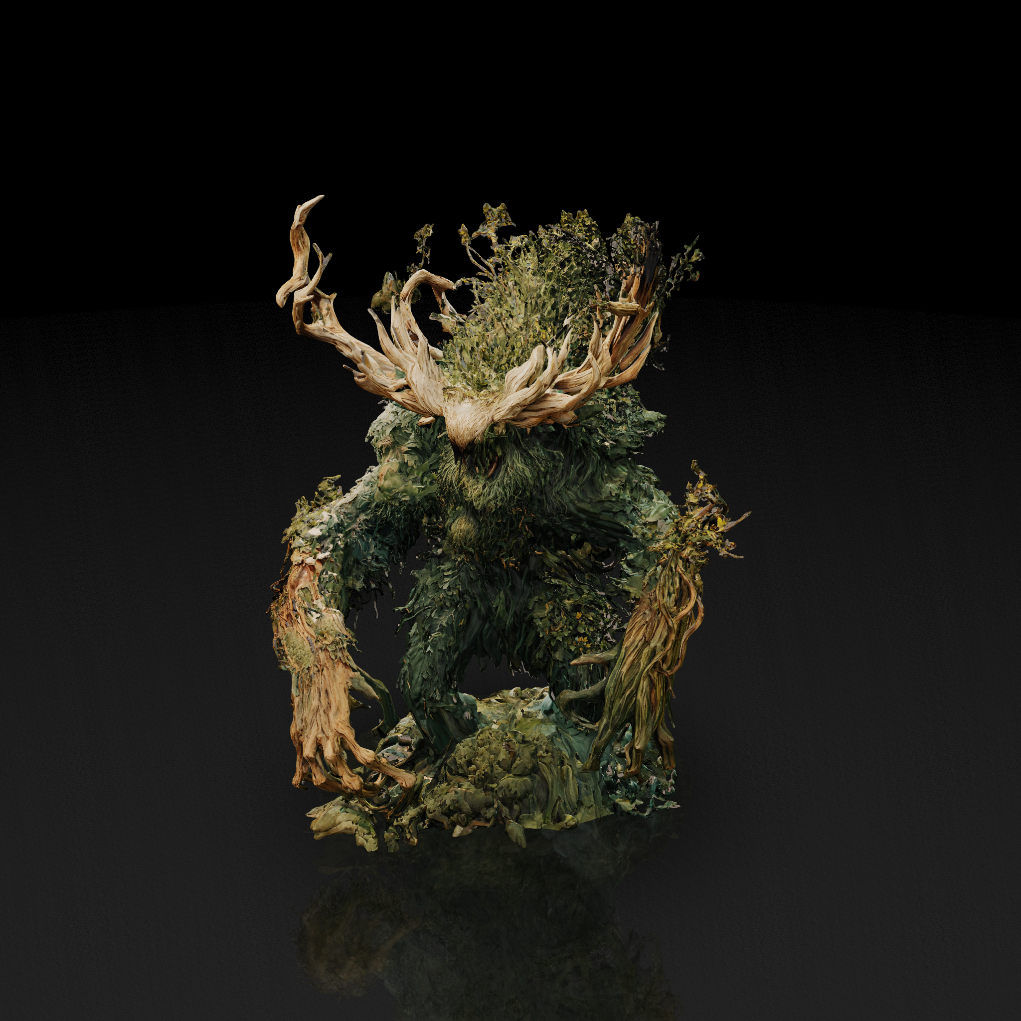 Antlered Forest Guardian