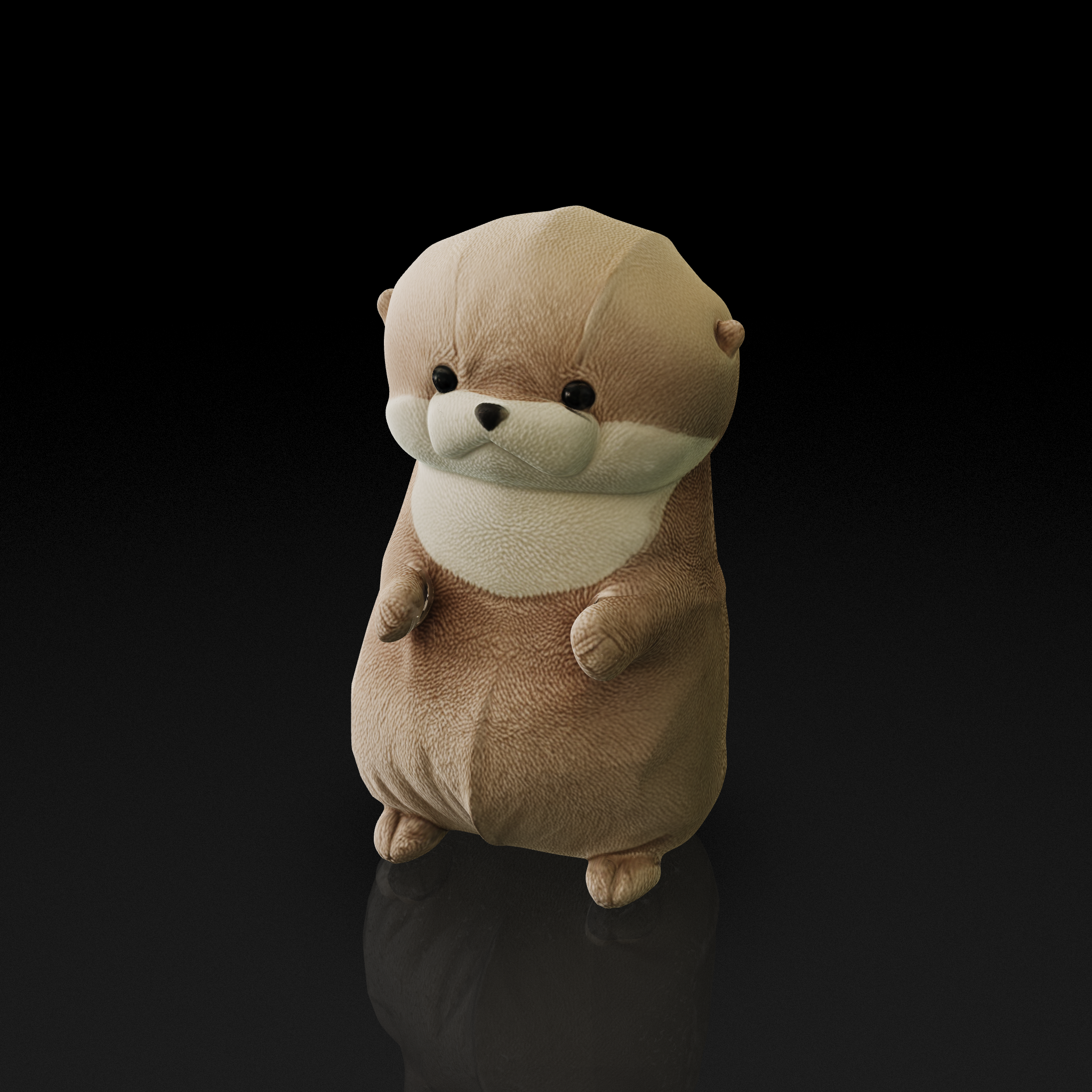 Beige Otter Plushie