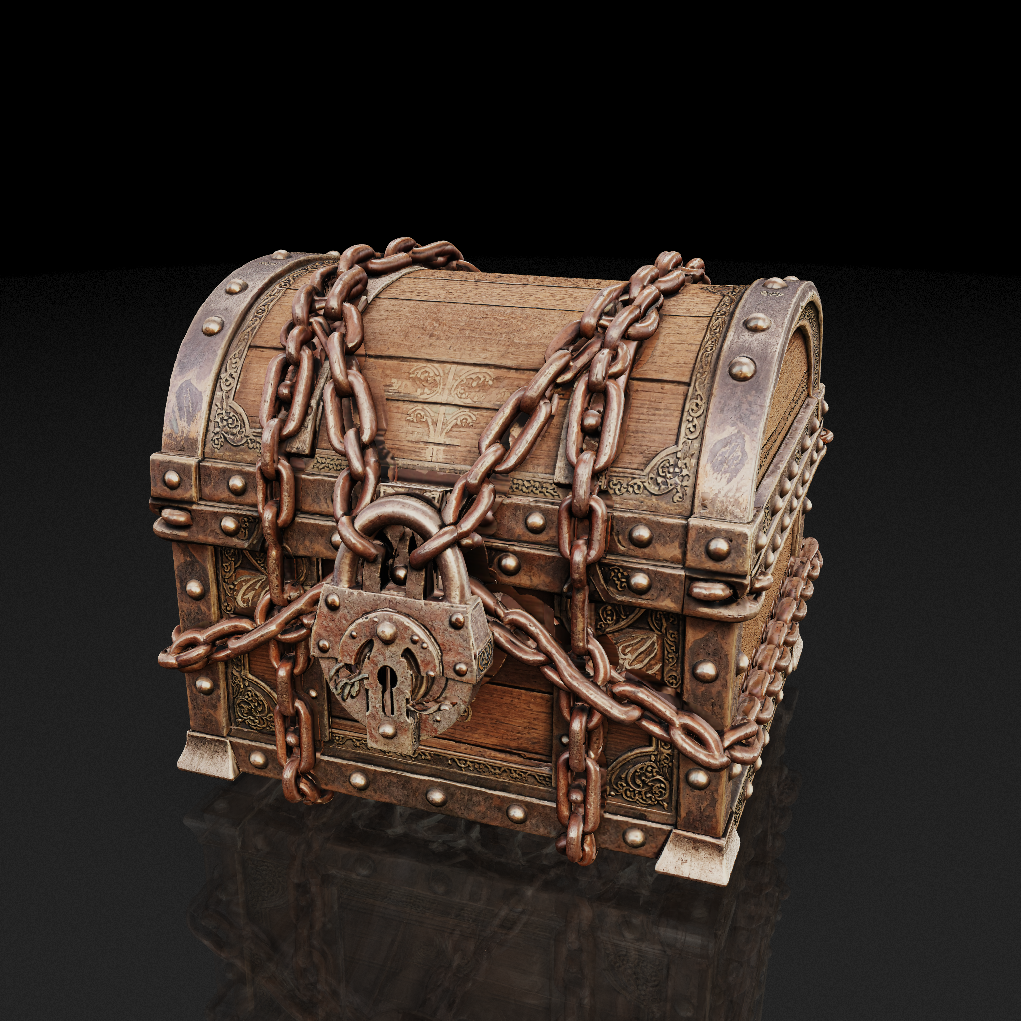 Chained Treasure Chest