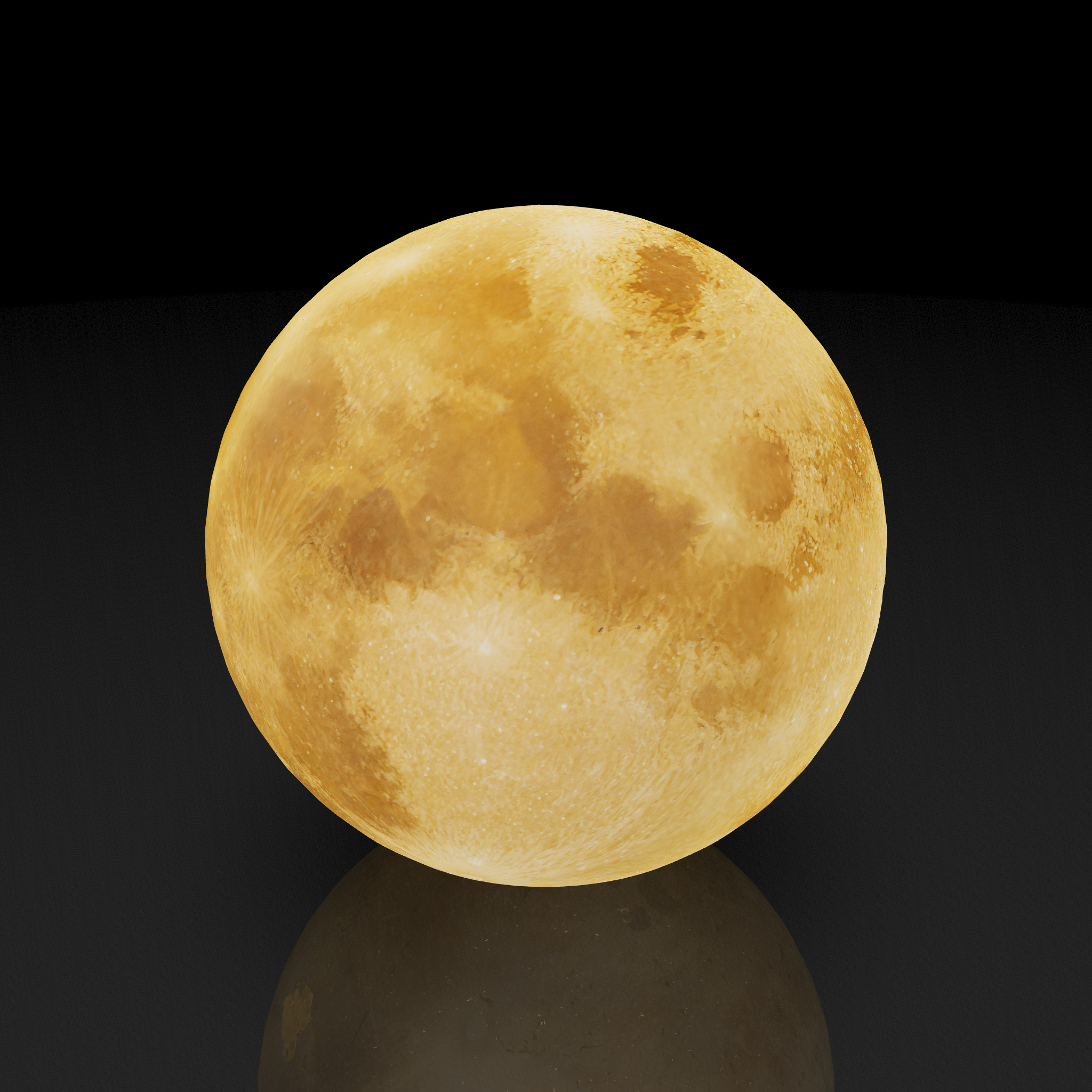 Full Yellow Moon