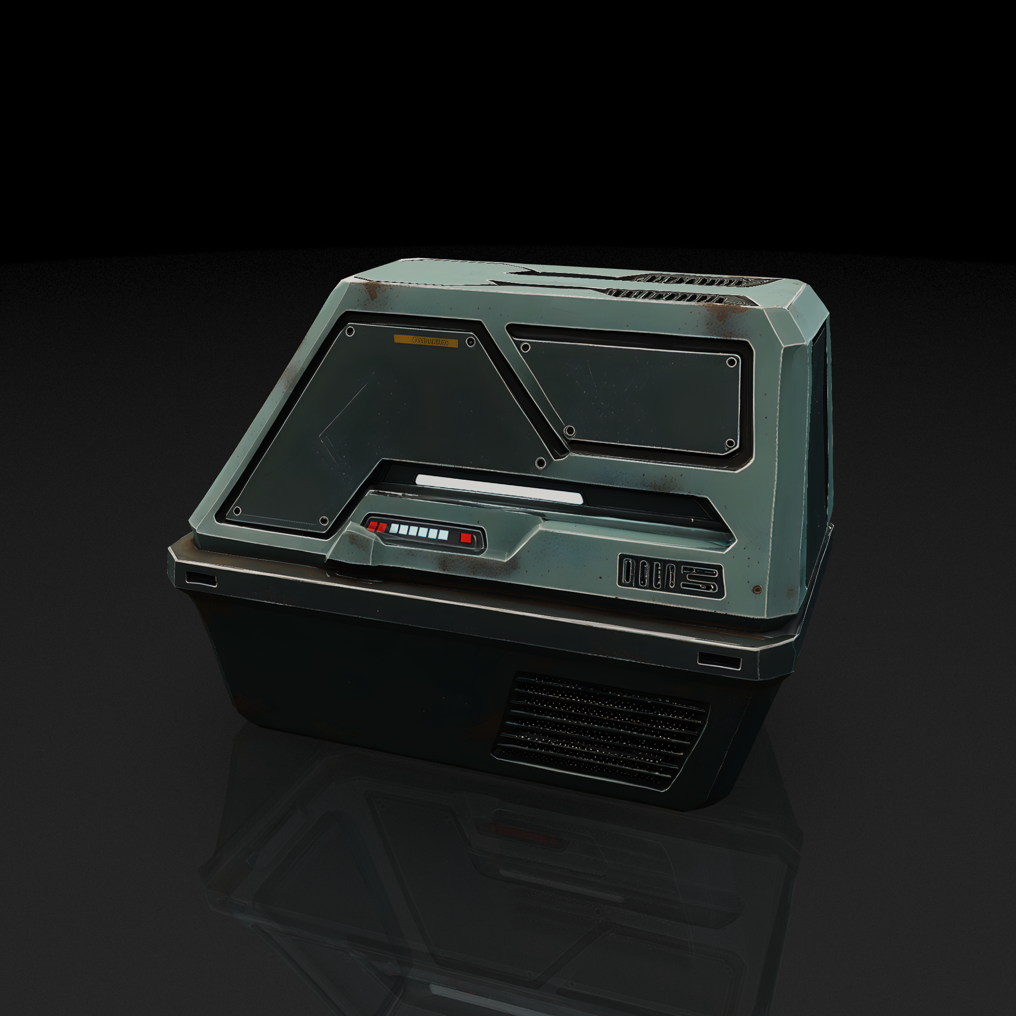 Sci-Fi Stasis Pod