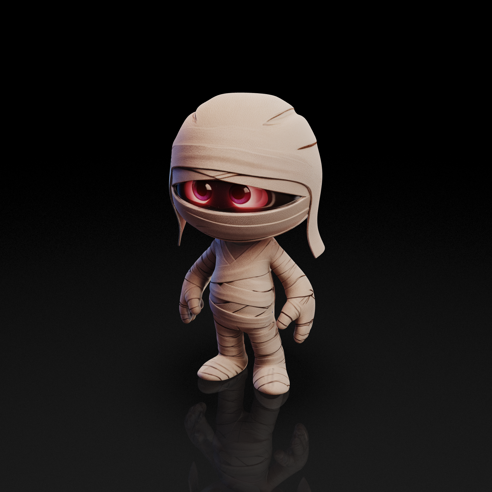 Cartoon Mummy Character