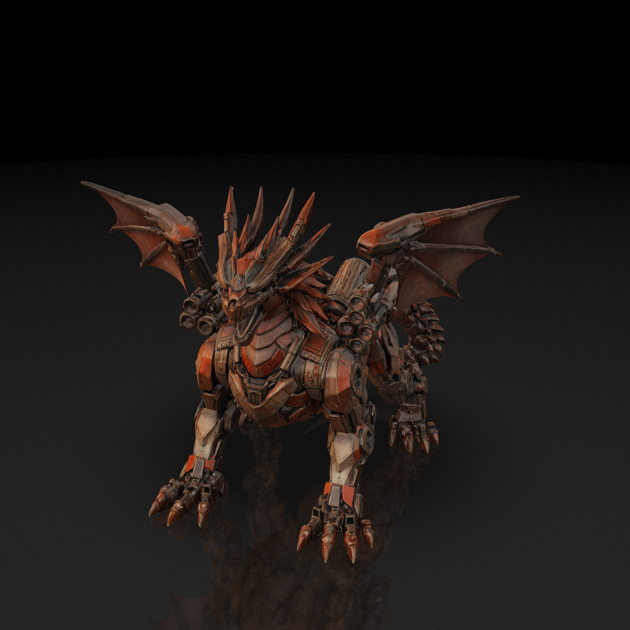 Armored Mecha Dragon