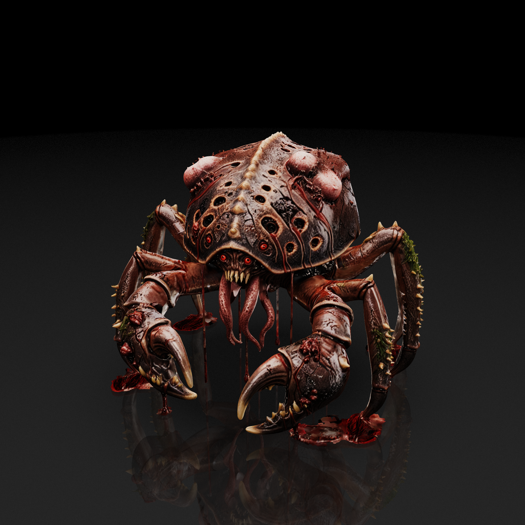 Horror Crab Monster