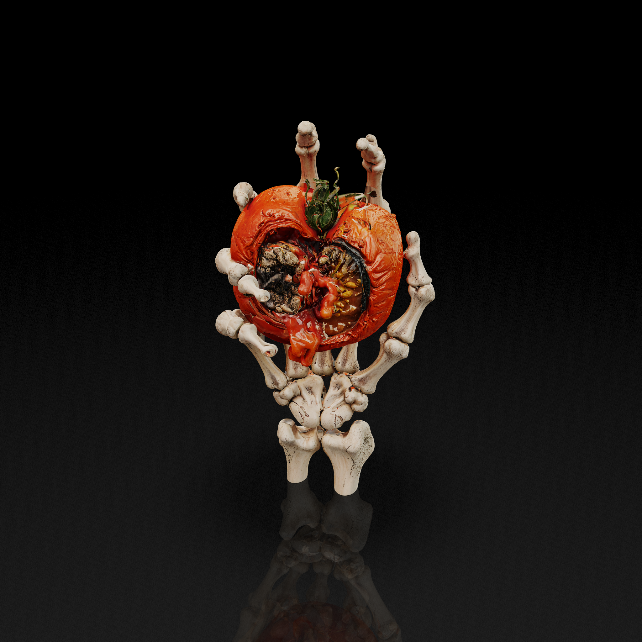 Skeleton Rotten Tomato