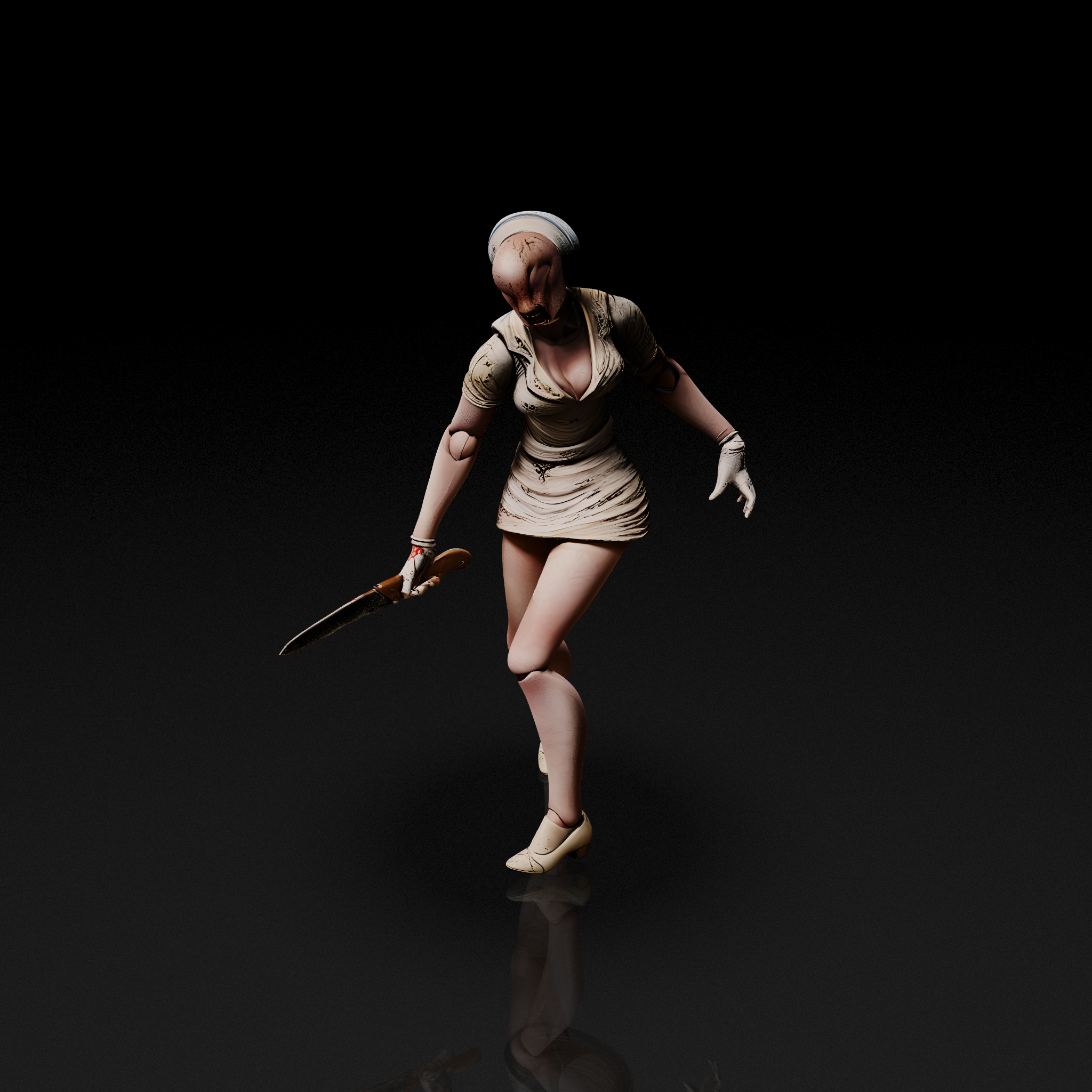 Horror Nurse Figure