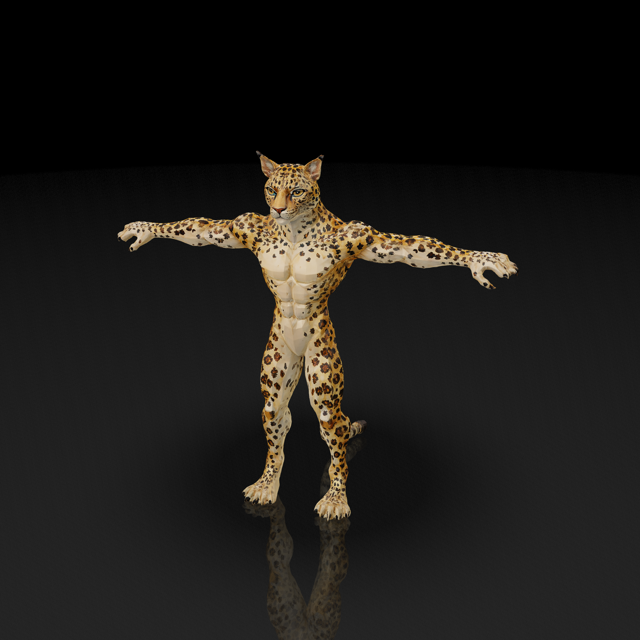 Badger Armored Character - 3D model