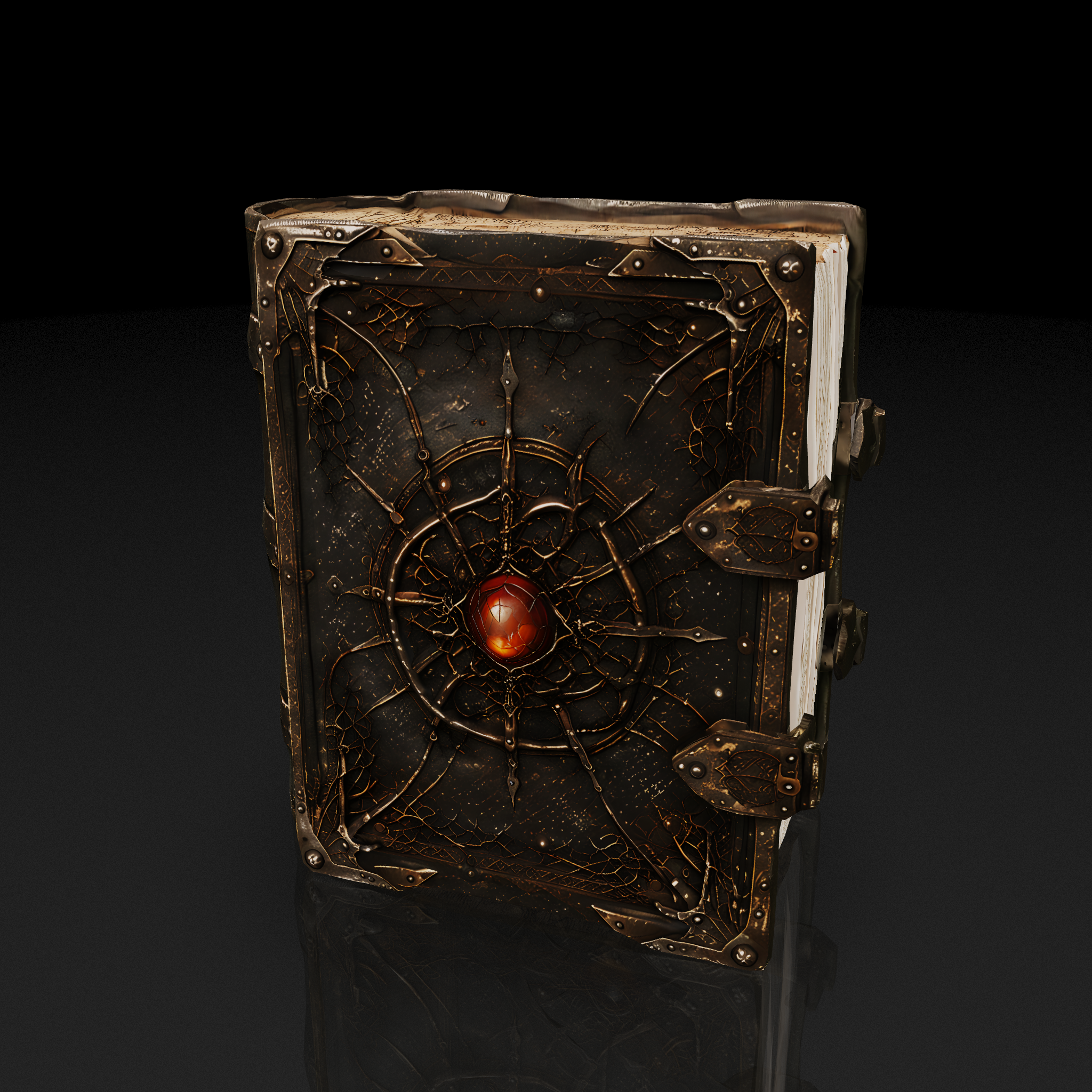Ancient Jeweled Grimoire