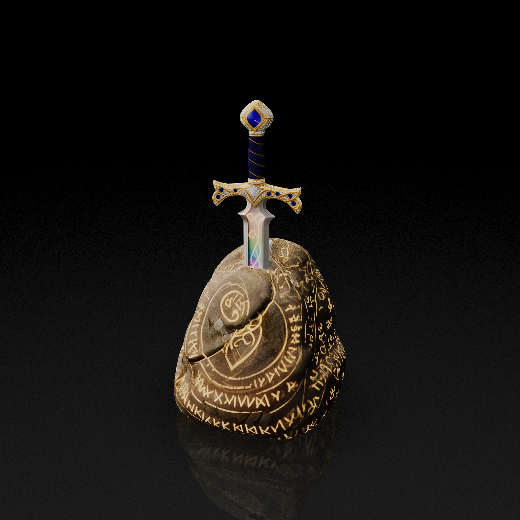 Jeweled Sword In Stone