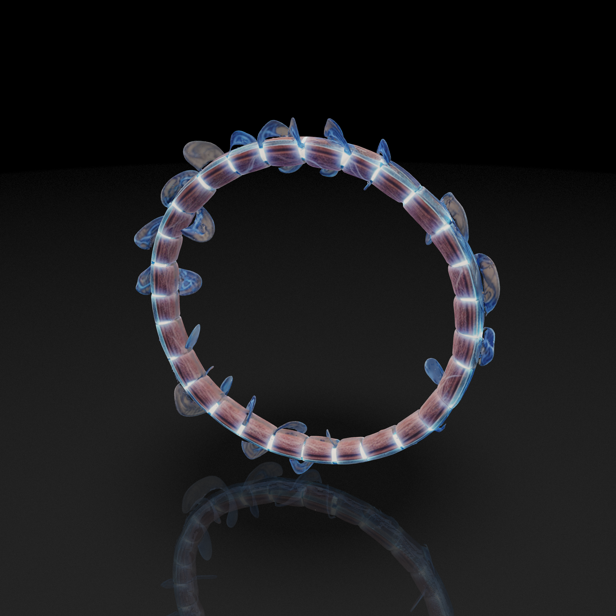 Smoking Wooden Ring