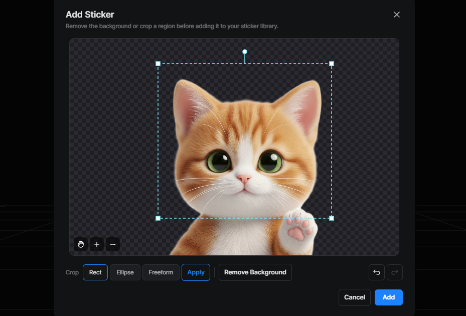 sticker editor