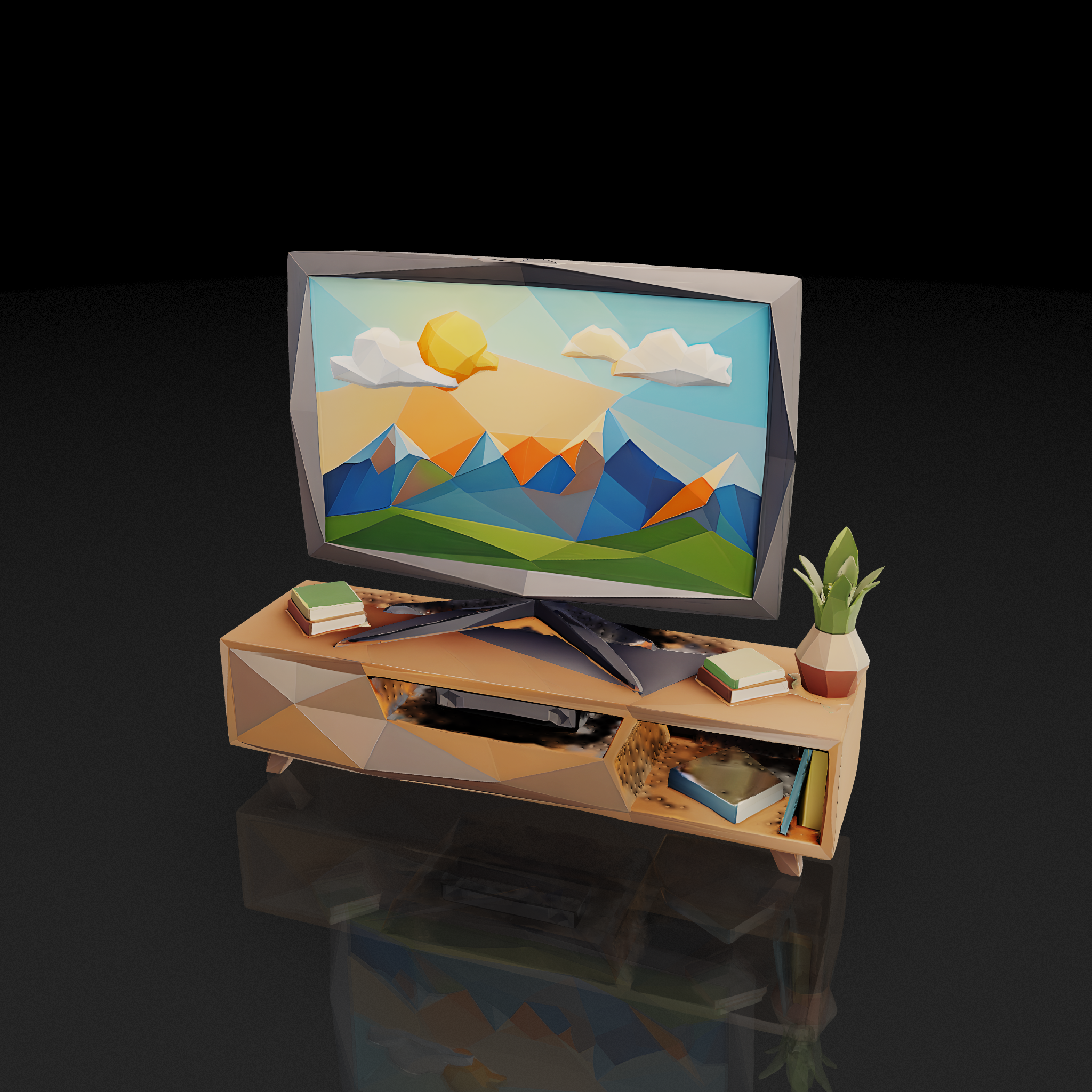 Polygonal Entertainment Unit