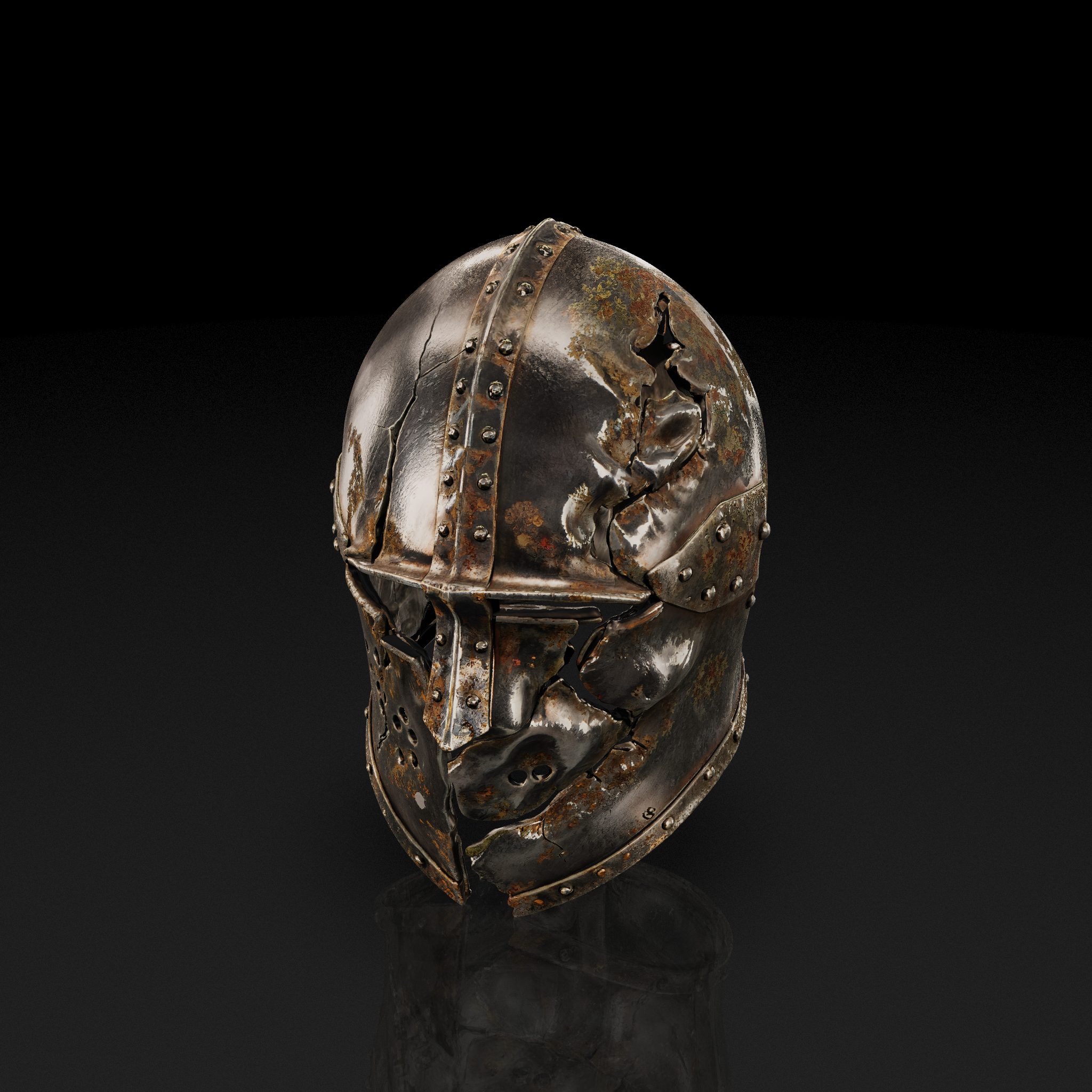 Ruined Knight Helmet