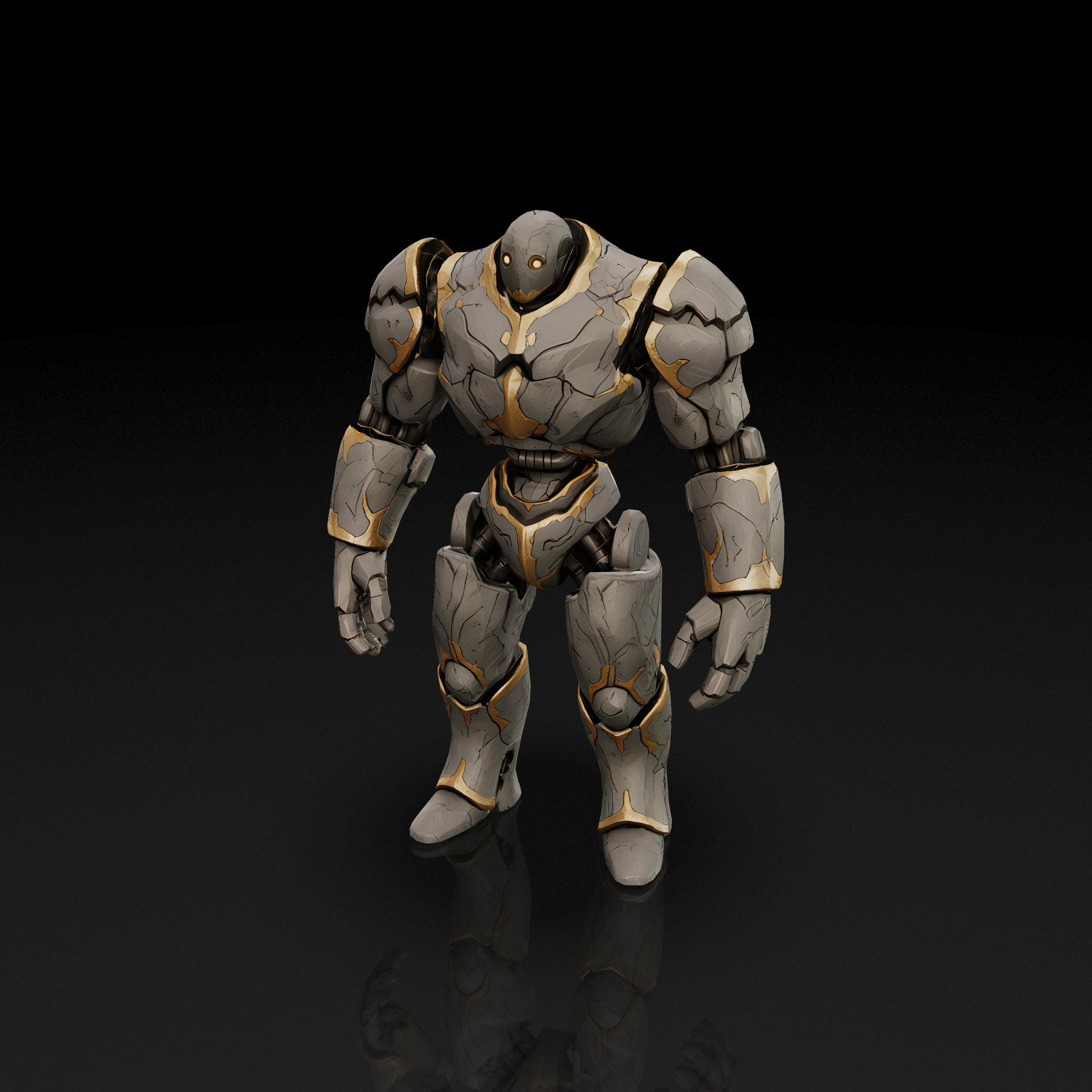 Armored Stone Golem