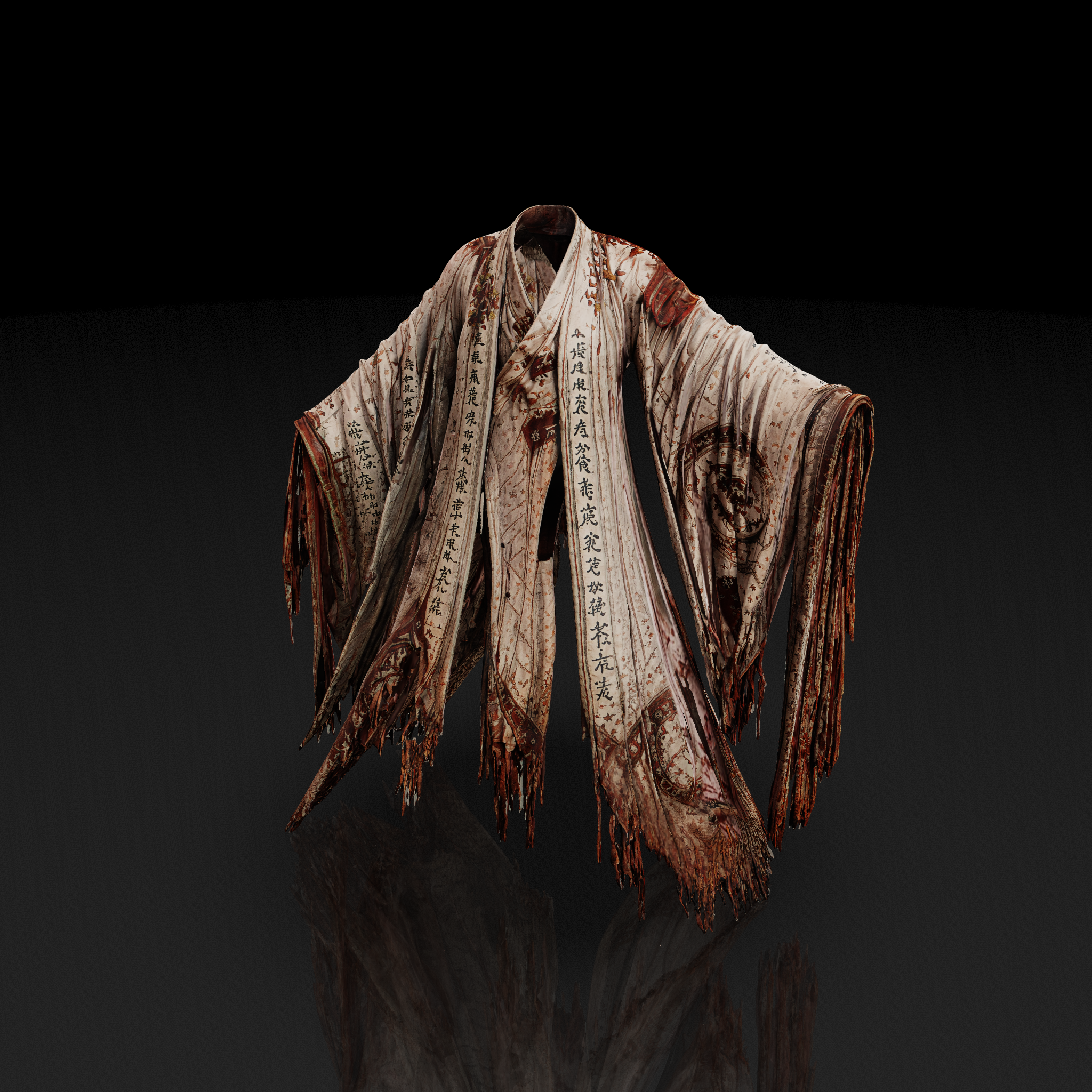 Bloody Tattered Kimono